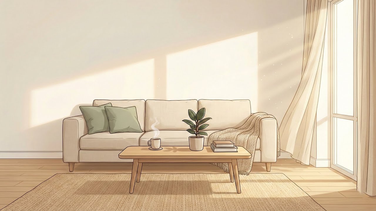 Soft Morning Flow 🍃 Light Focus Lofi | Gentle Rhythm for a Peaceful Morning