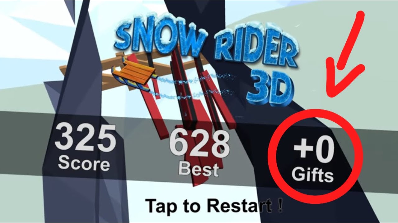 SNOW RIDER 3D / ⭐️ NO GIFT WORLD RECORD ⭐️