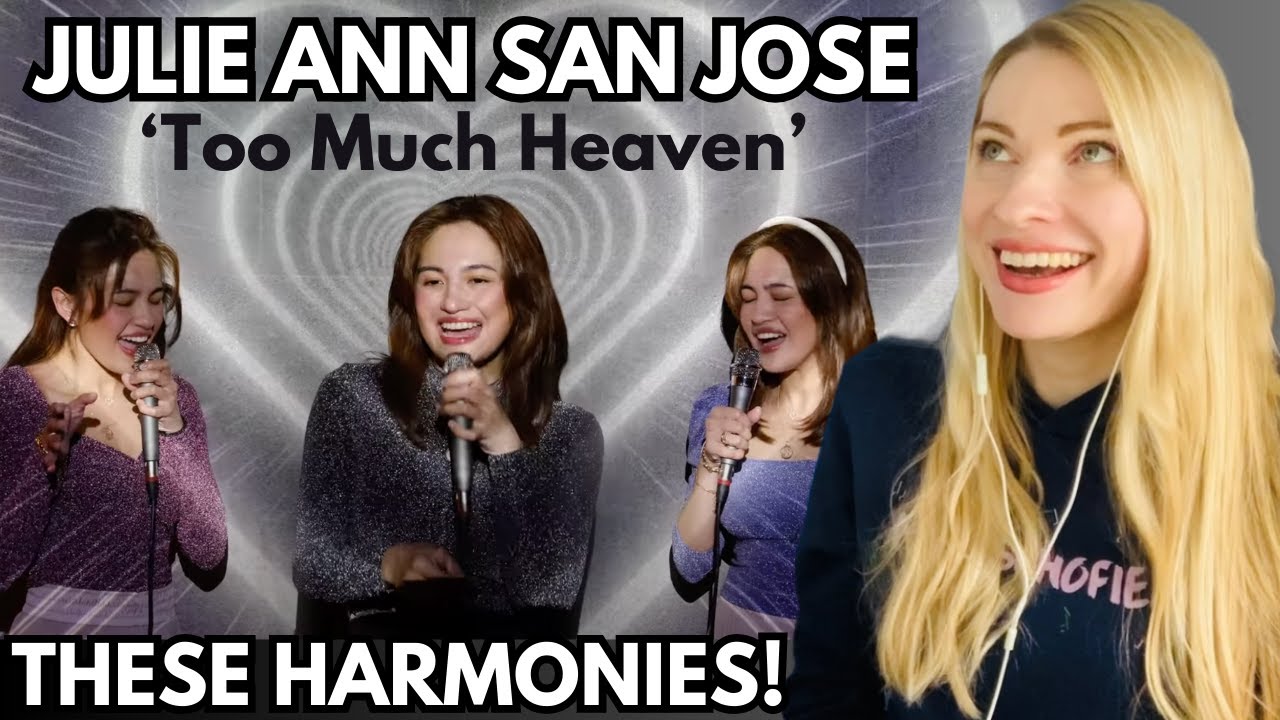 Vocal Coach Reacts: JULIE ANNE SAN JOSE Bee gees 'Too Much Heaven' Cover - In Depth Analysis!
