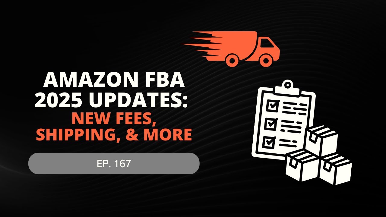 Amazon FBA Updates: New Fees, Shipping & More - VENDO Velocity Podcast Ep. 167