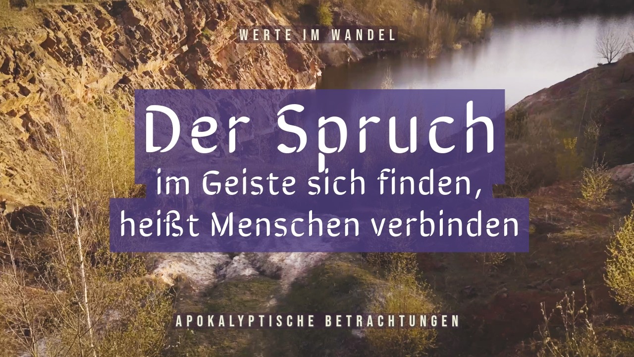 Dem Stoff sich verschreiben, heißt Seelen zerreiben...