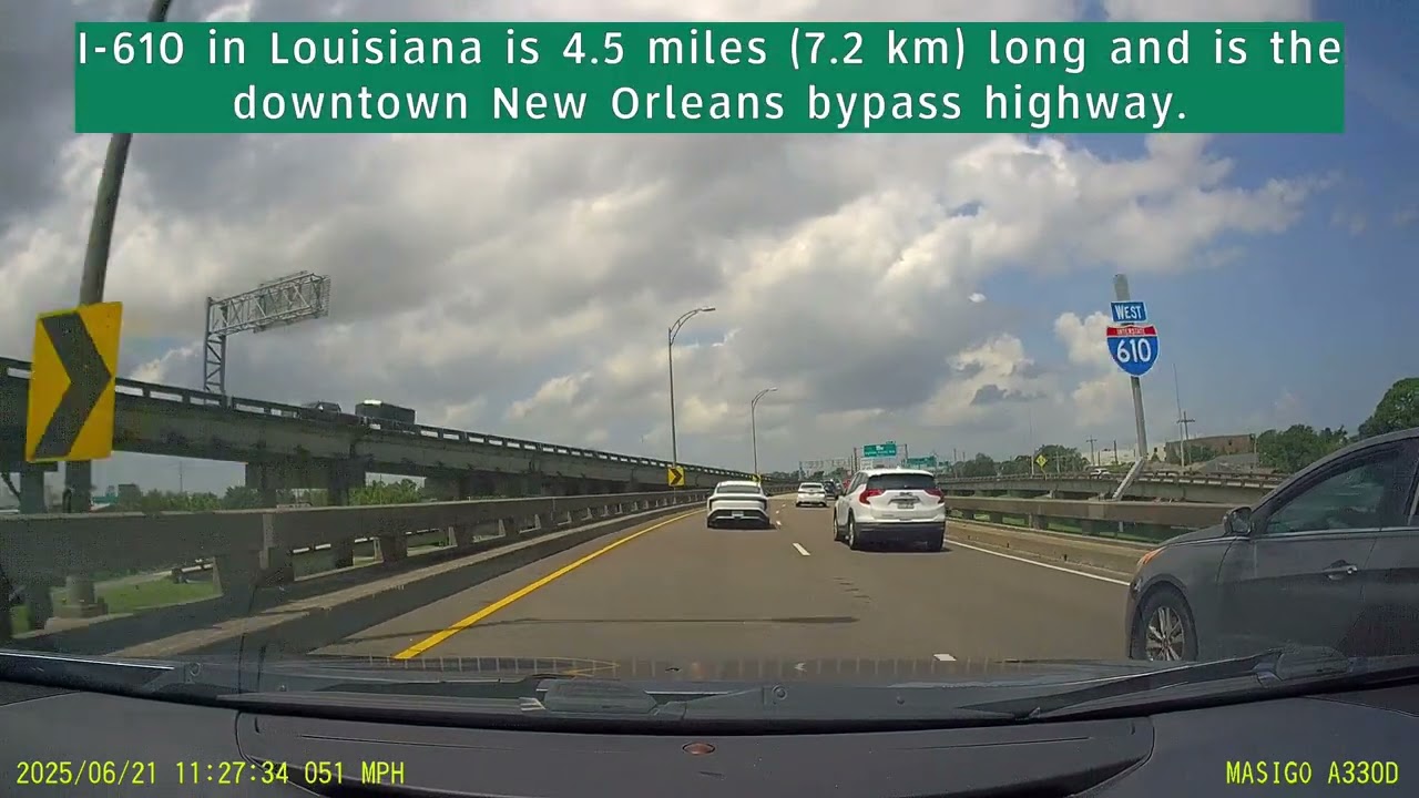 I-10 and I-610 West, New Orleans, LA