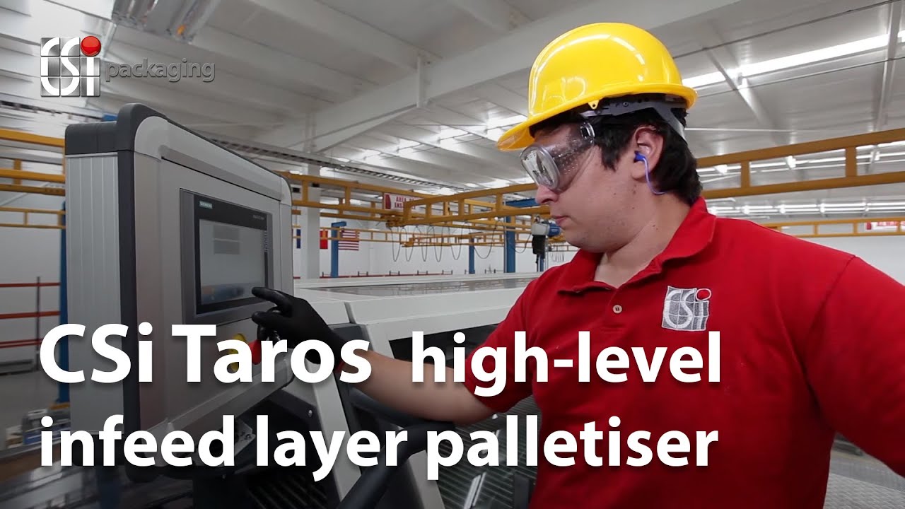 CSi TAROS layer palletiser