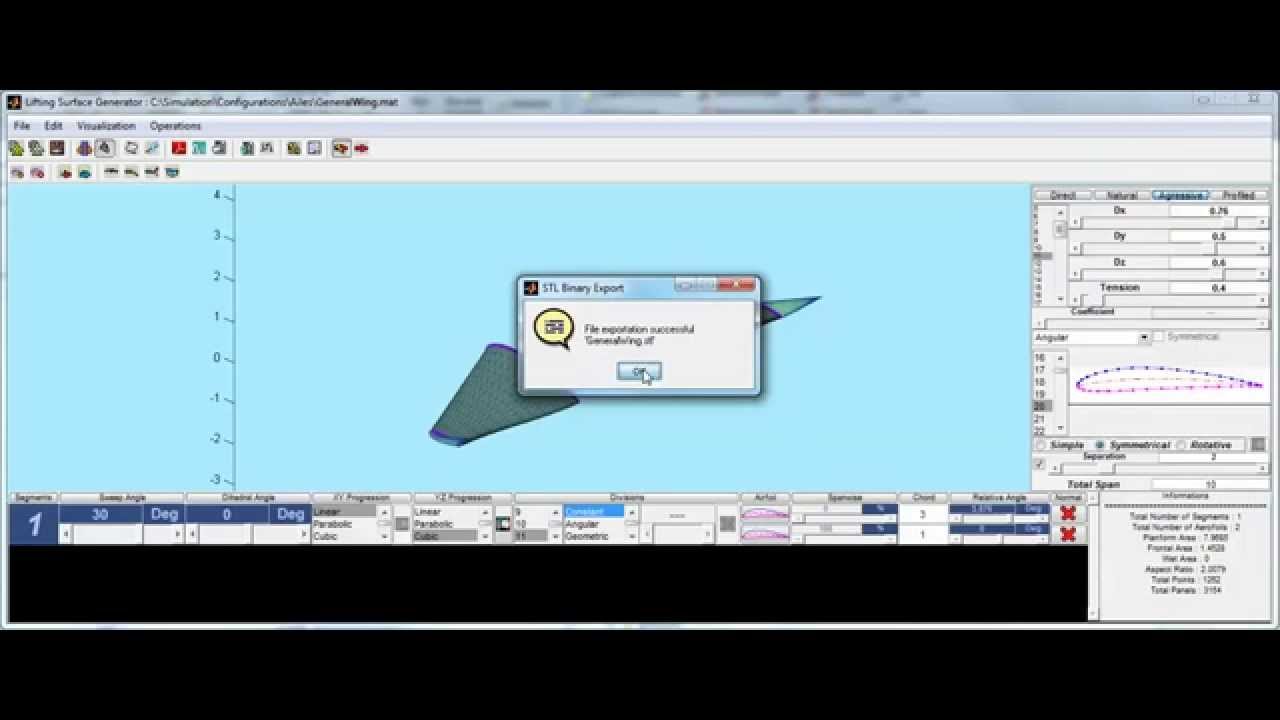 3 Lifting Surface Generator V0 (1/4)