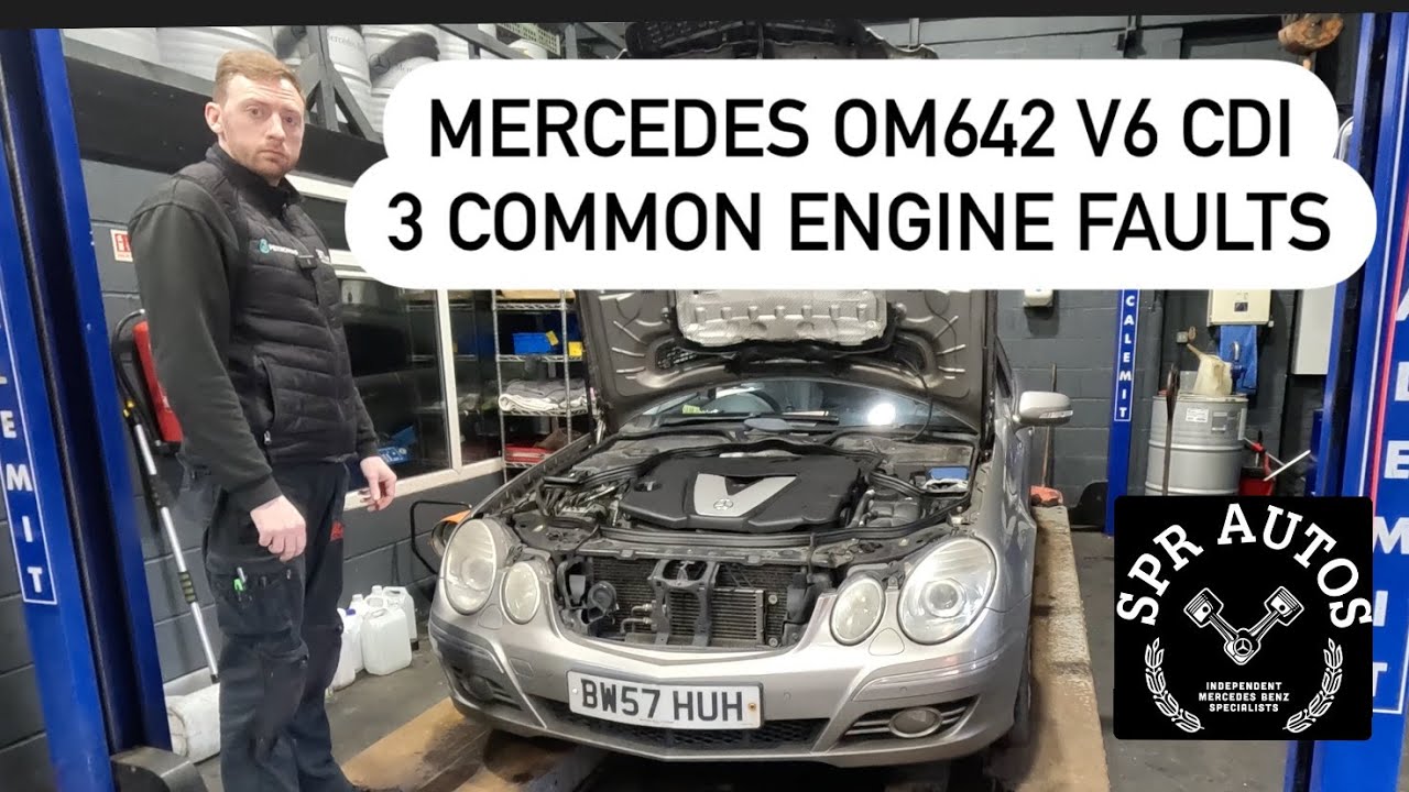 Mercedes E-Class W211 OM642 v6 CDI. 3 самые распространенные неисправности двигателя, уплотнения ...