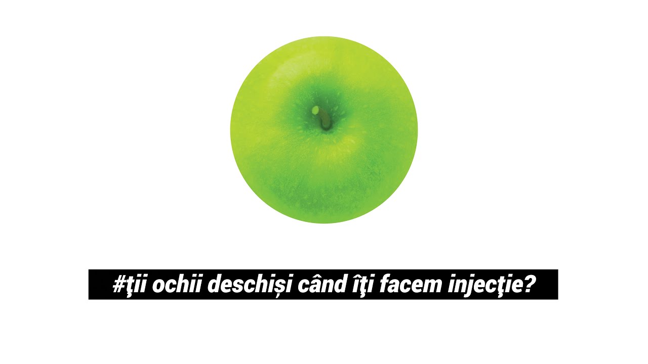 Ții ochii deschiși când îți facem injecție?