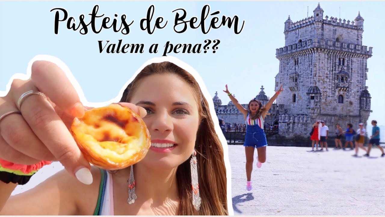 VLOG I Um dia comigo em Lisboa 🇵🇹 I Provei o pastel de Belém pela primeira vez !