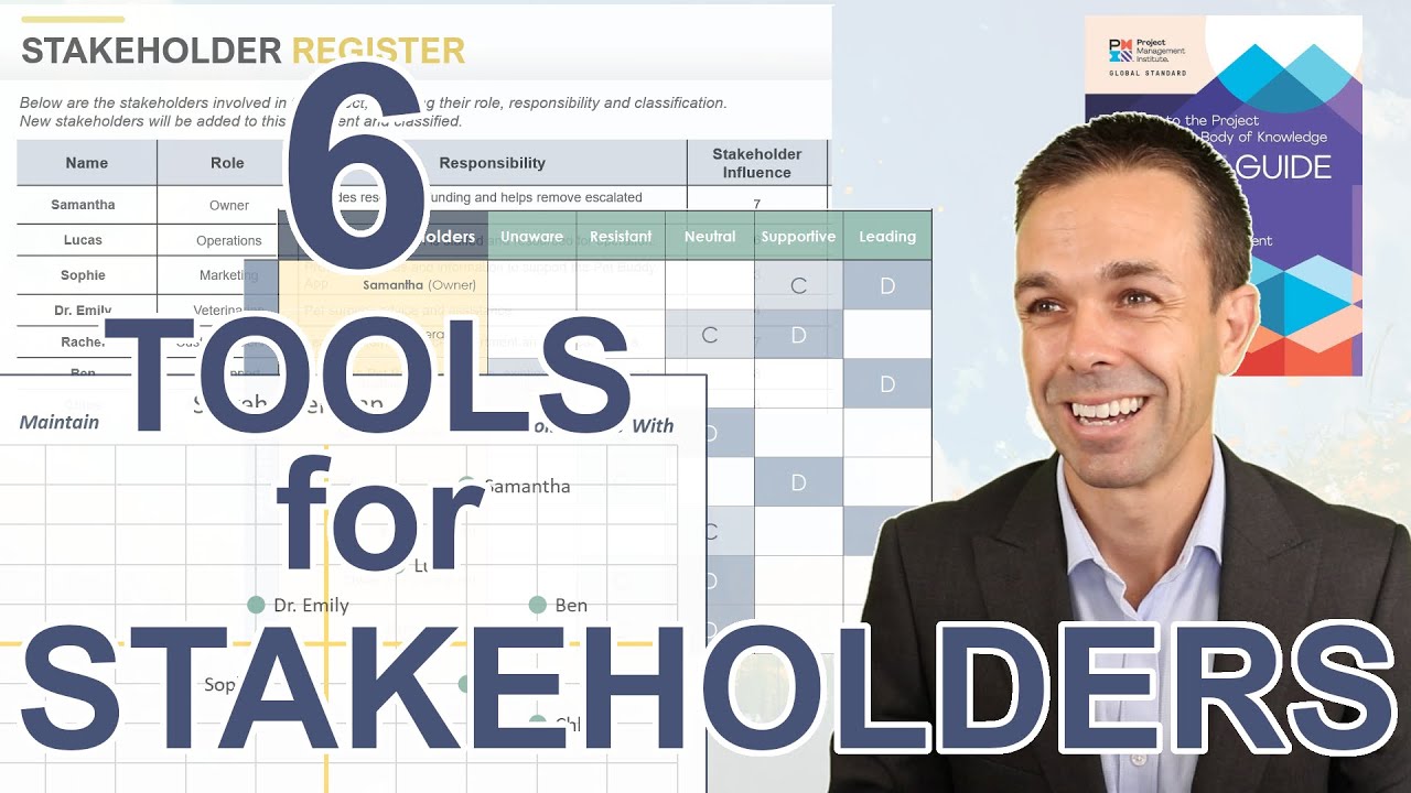 6 MUST KNOW Project Stakeholder Tools from the PMBOK Guide