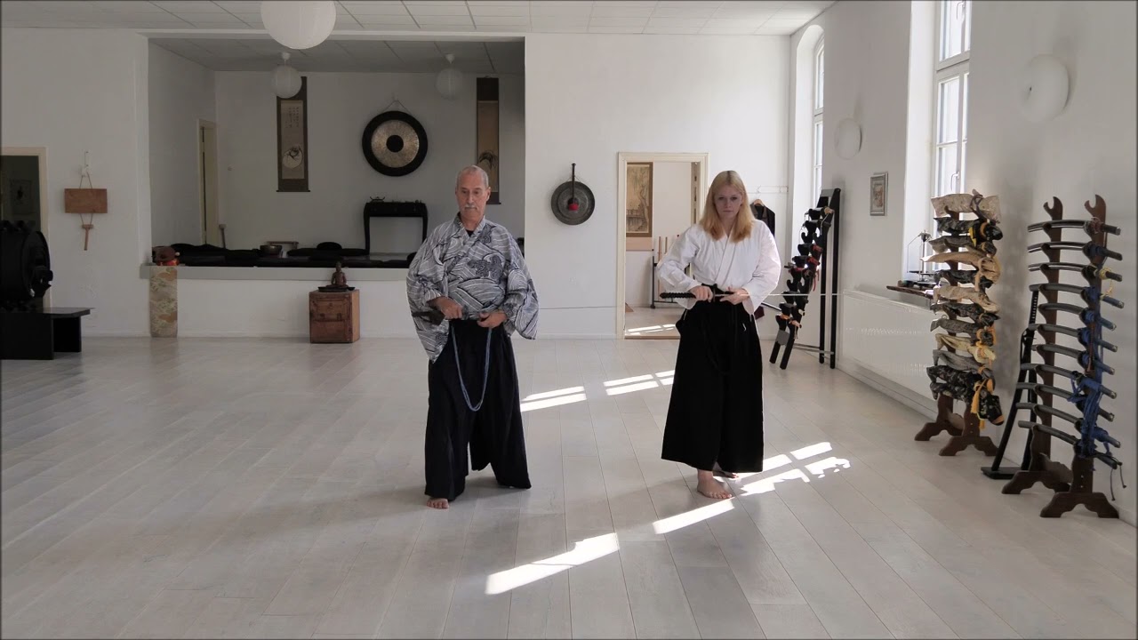 Beginners Training Seitei Iaido