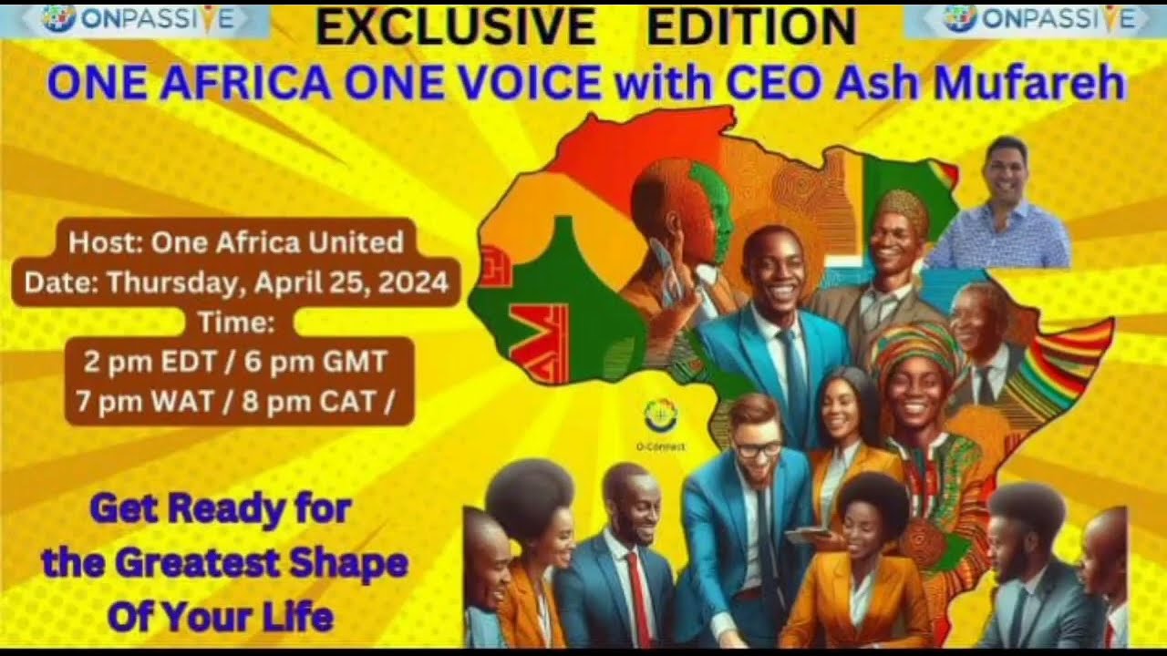 Step by Step guide on how to join the #ONPASSIVE  GOOOOO AFRICA Event