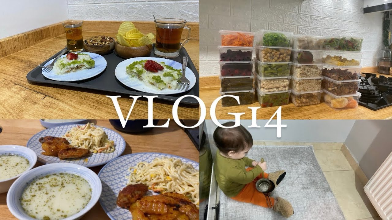 SESSİZ VLOG | • RAMAZAN TATLISI GÜLLAÇ • 45 DAKİKADA İFTAR MENÜSÜ • BUZLUK DÜZENİ • SİLENT VLOG