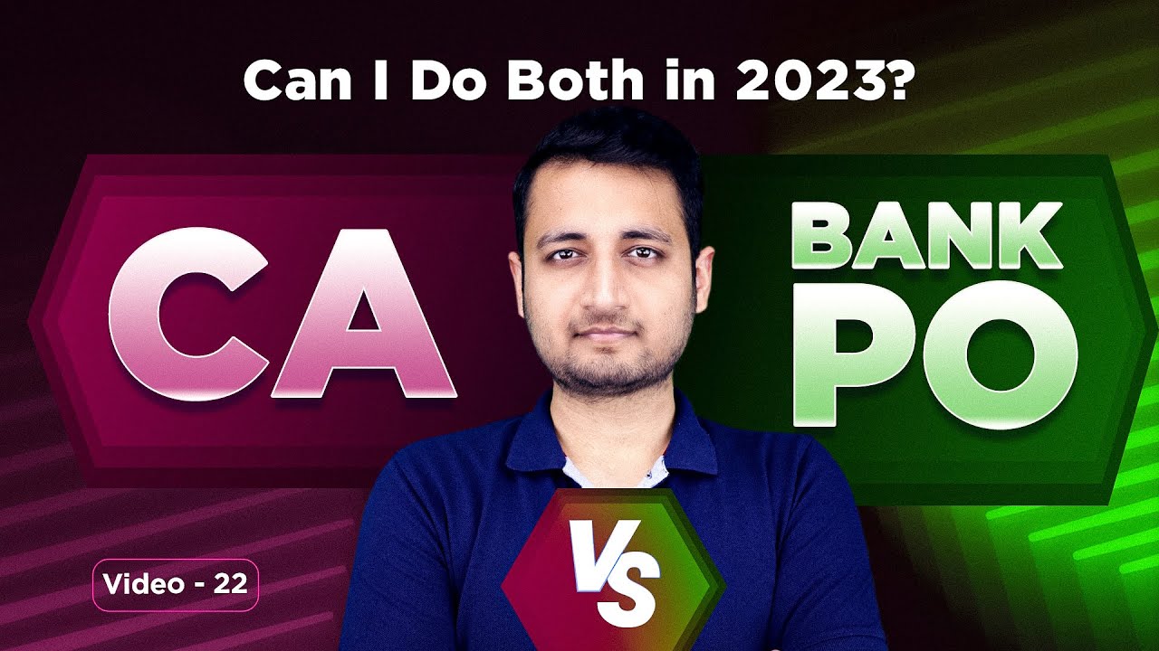 CA Vs Bank PO | Which Career has More Stability & Income ?