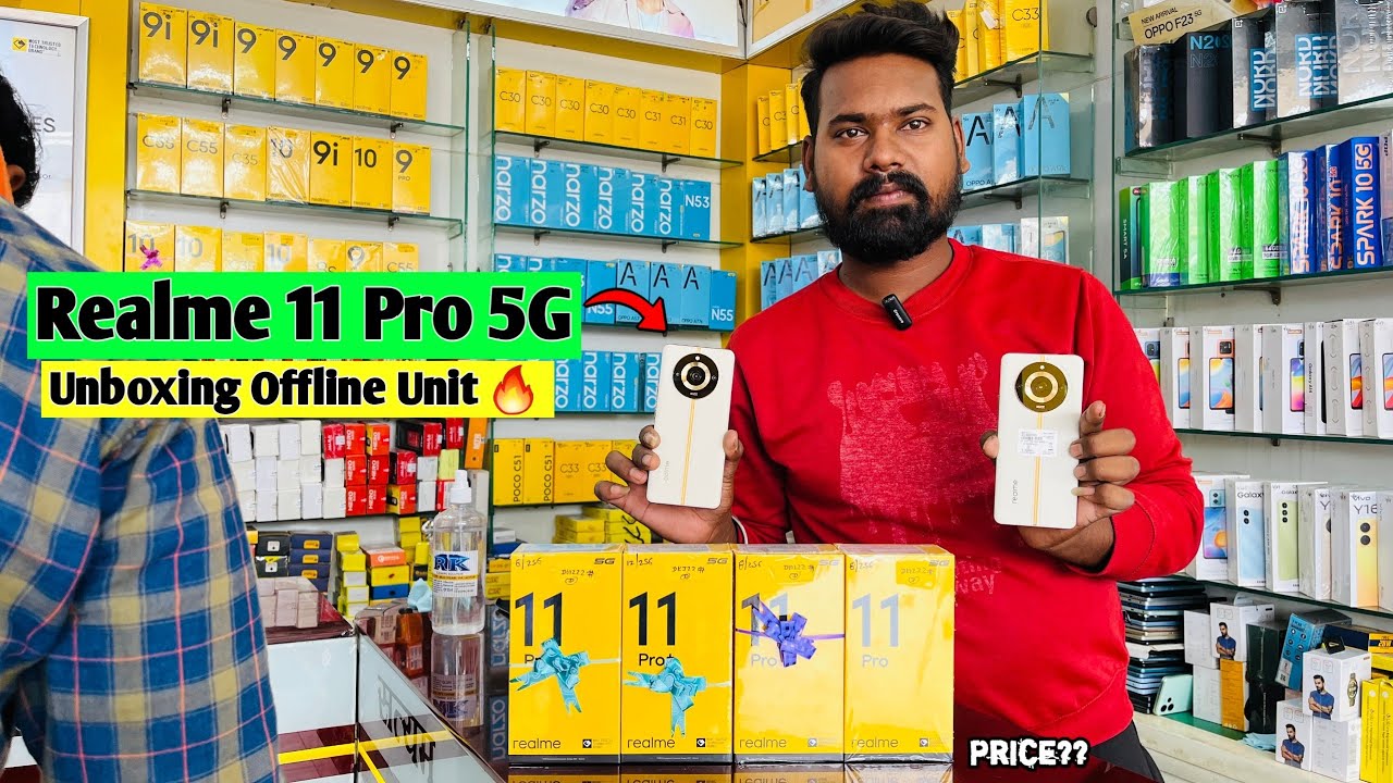 Realme 11 Pro 5g Unboxing 🔥| In Offline Market | Realme 11 Pro series | Unboxing | Realme 11 Pro 5G