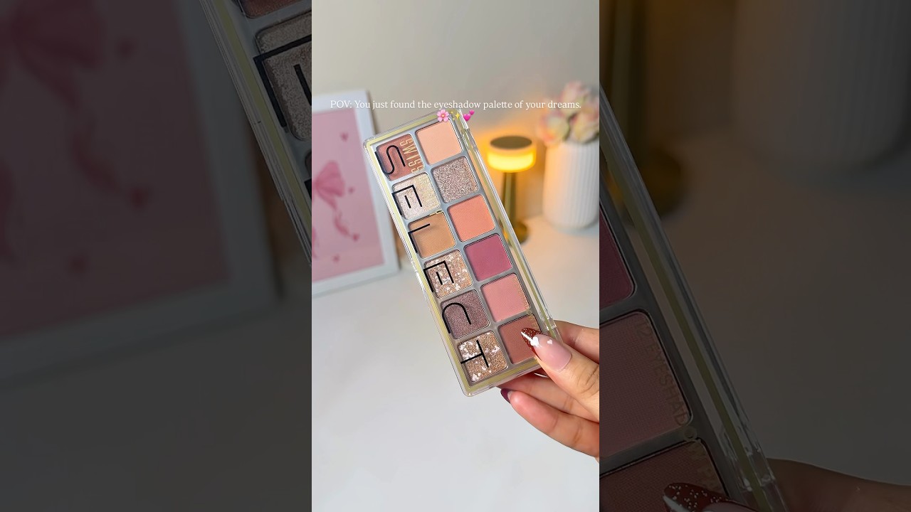 Found the prettiest eyeshadow palette✨ swiss beauty eyeshadow palette🌸 #makeup #eyemakeup #shorts
