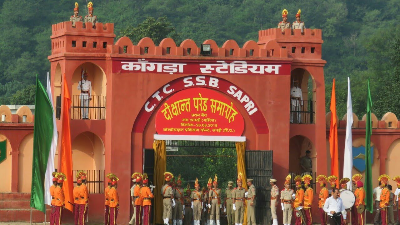 Passing out Parade of CTC SSB Sapri , kangra 1st female batch of SSC GD 2015 held on 28 Aug 2018