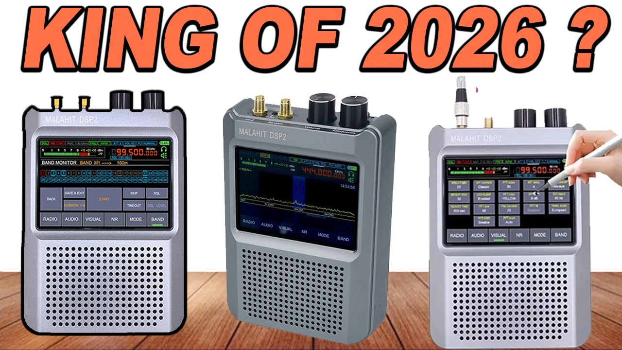 TOP 3 Best Malachite DSP SDR Radios 2026 - Ultimate SDR Receiver Review