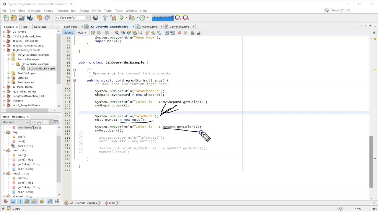 Java Overriding A Function