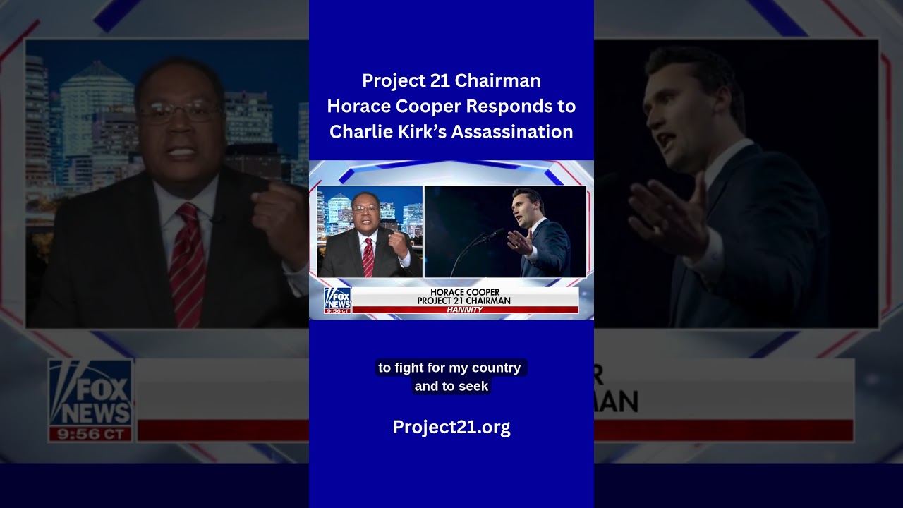 Horace Cooper Responds to #CharlieKirk's Assassination