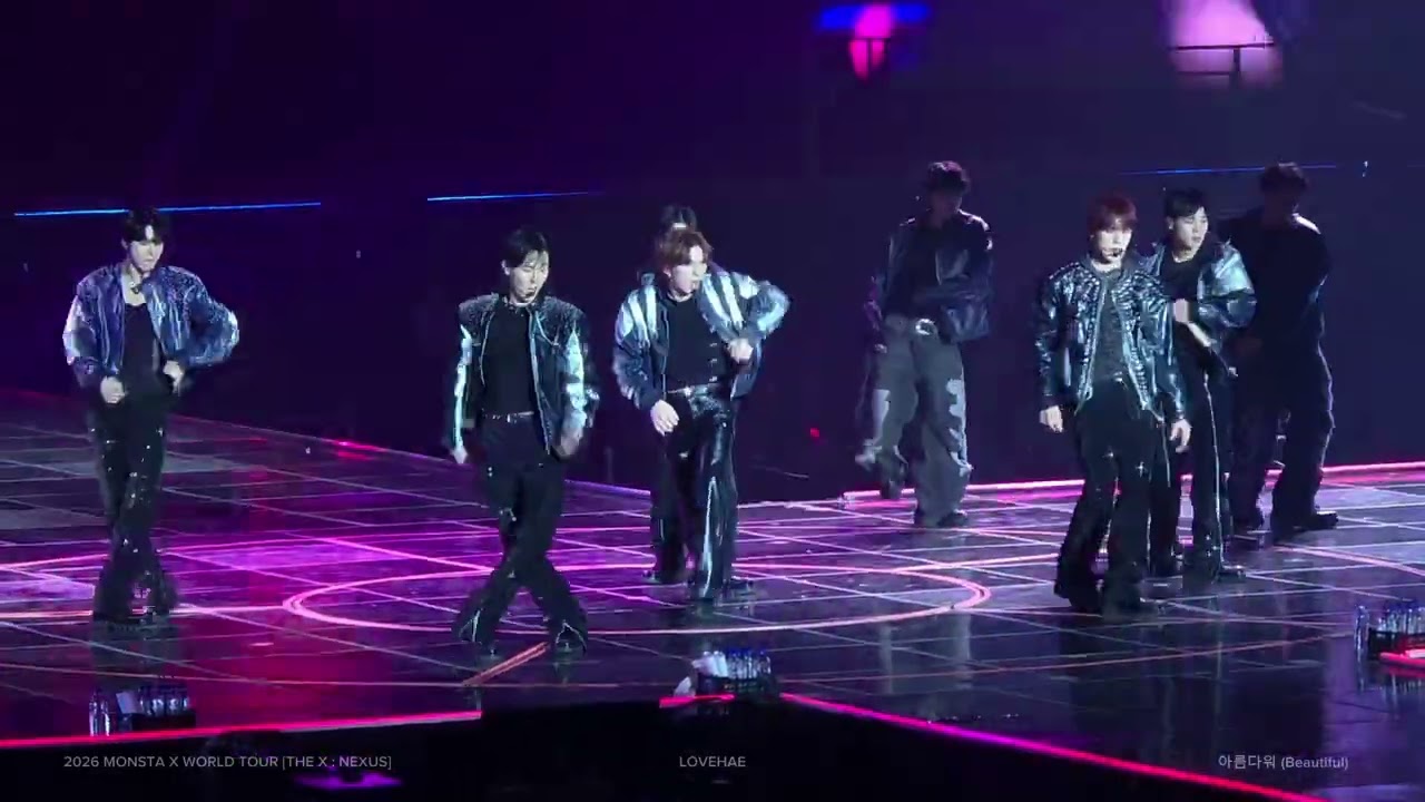 260130 MONSTA X WORLD TOUR [THE X : NEXUS] - 아름다워 (Beautiful) #몬스타엑스 #monstax 