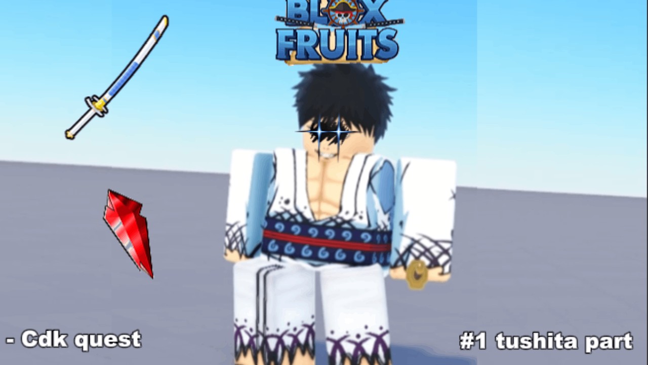 Getting the strongest sword in blox fruit: Cdk - tushita part