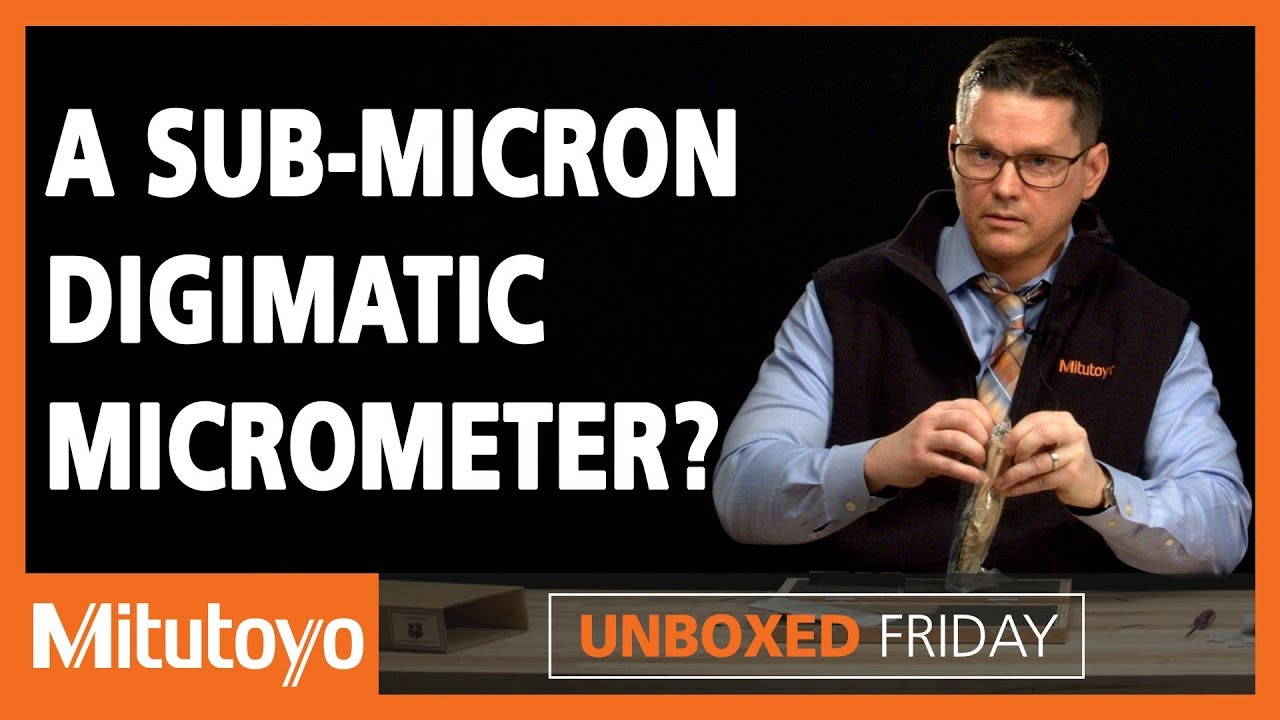 What's in the box? Mitutoyo MDH 0.1μm High-Accuracy Micrometer