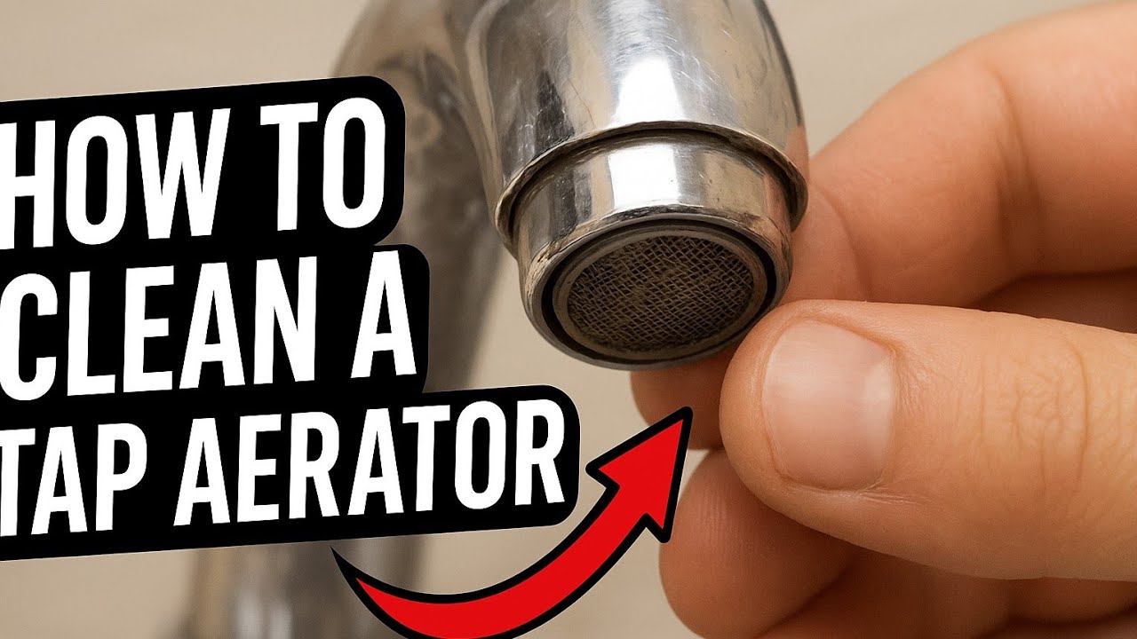 How to Clean a Tap Aerator | Remove Dirt & Improve Water Flow