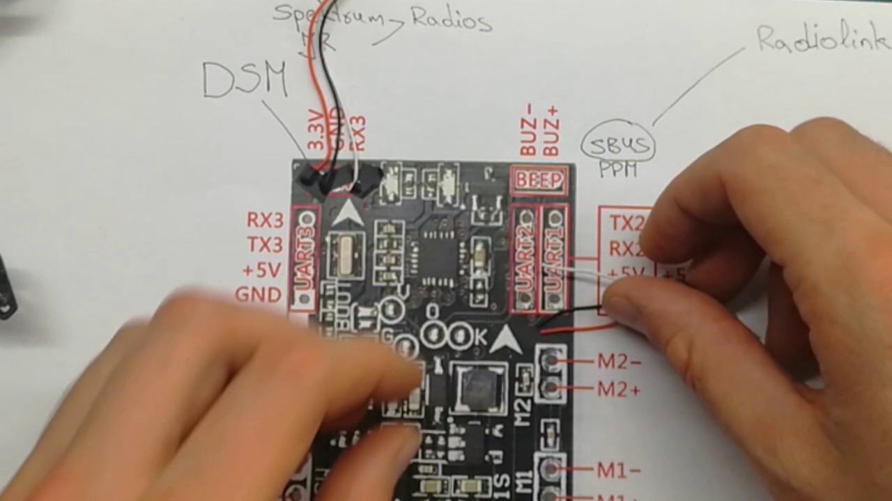 Mini brushed drone build for the beginners - Part 2 (the frame and F3 Evo brush flight controller)
