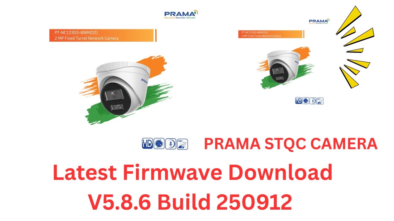 How to upgrade Prama STQC IP camera to make compatible with old Hikvision NVR 