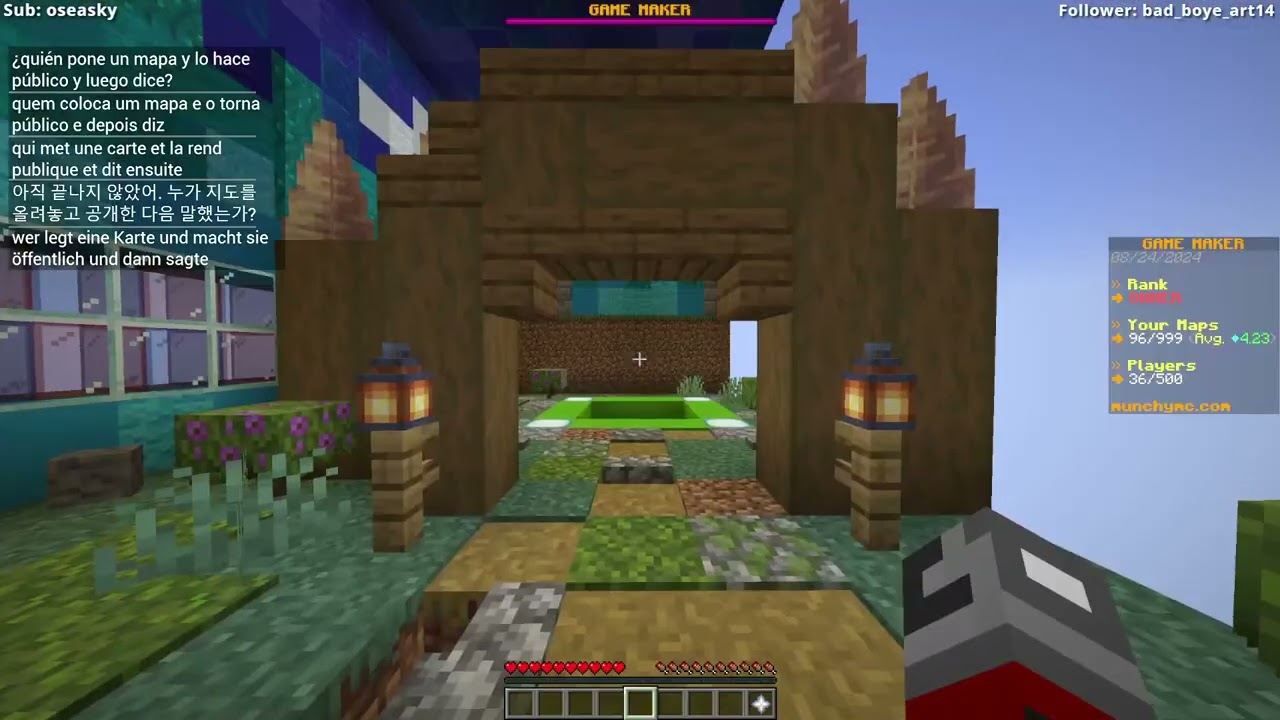 BadBoyHalo's VOD-  Build Battle competition O_O🍎🎩🐮 8/24/24