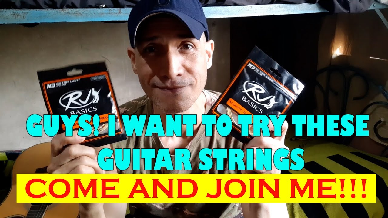 Replacing guitar strings; Francis Ryan Sabayle - cover; Queen- crazy little thing called love