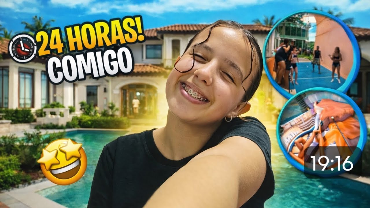 24 HORAS COMIGO 😱 Rotina REAL que mudou meu dia