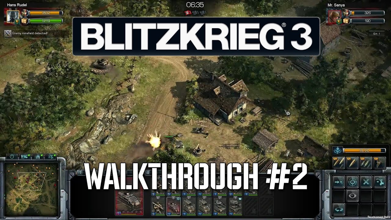 Second walkthrough Blitzkrieg 3