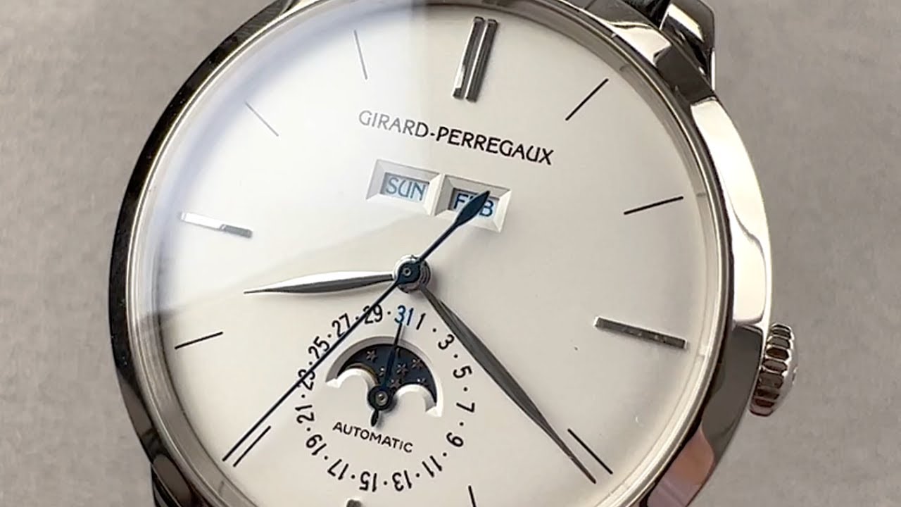 Girard-Perregaux 1966 Full Calendar 49535-53-152-BK6A Girard-Perregaux Watch Review