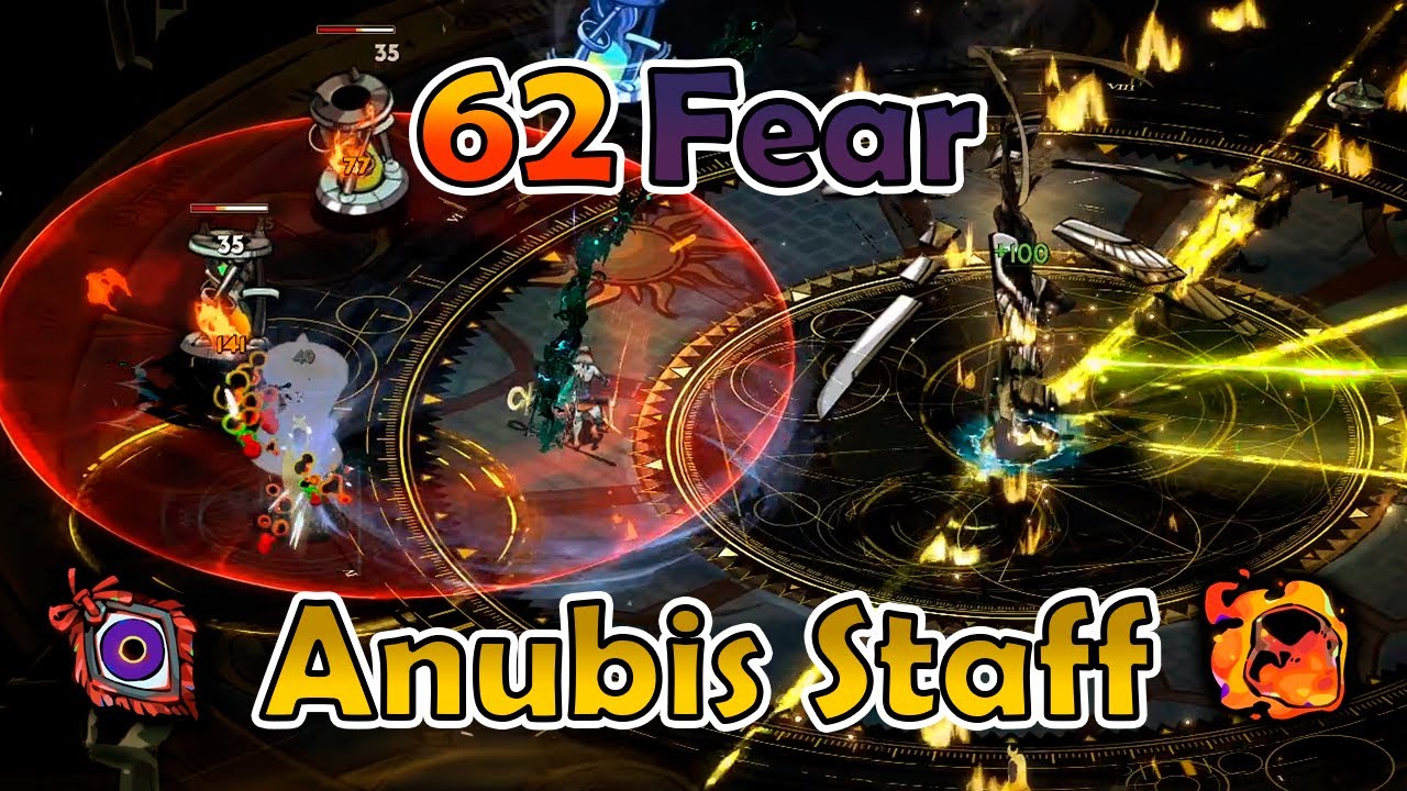 Hades 2 | 62 fear Anubis Staff Underworld