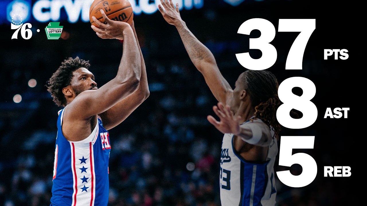 Joel Embiid Puts up a MONSTER Performance