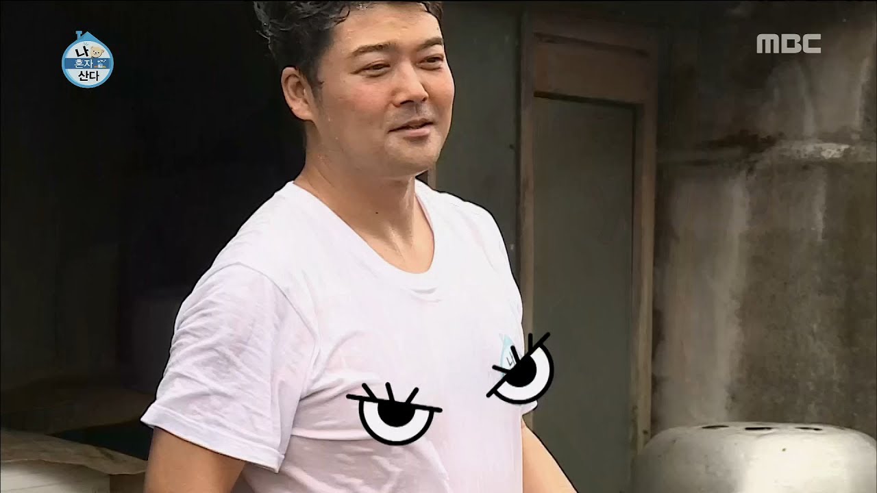 [I Live Alone] 나 혼자 산다Underground shower, the third eye of angry Hyun Moo20170728