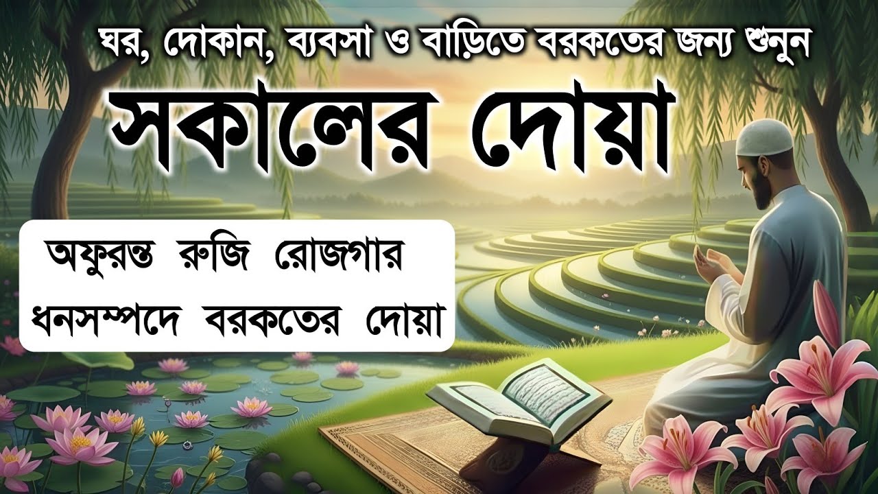 সকালটা শুরু হোক হৃদয় শীতল করা বরকতময় আয়াত দিয়ে। সকালের দোয়া ও জিকির। Morning Dua Full by Alaa Aqel