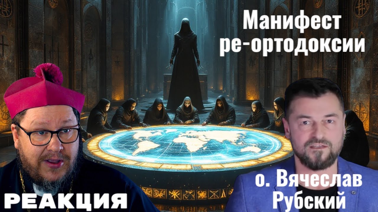 Реакция.  Священник Вячеслав Рубский. Ролик «Манифест ре-ортодоксии».