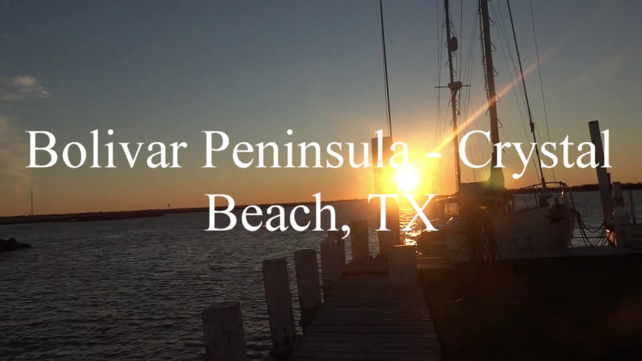 Bolivar Peninsula - Crystal Beach, TX - Tour and RV lifestyle