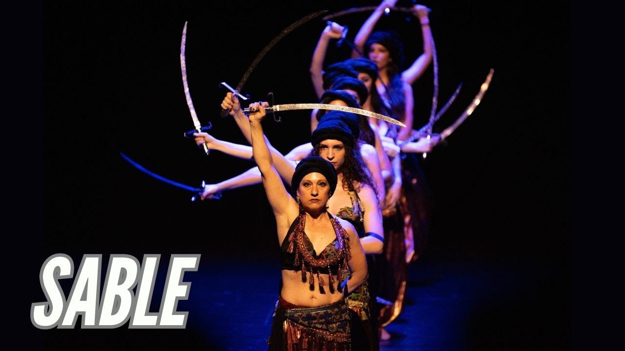 Danza del vientre con sable - Muestra alumnas 2024 - Escuela danza Sara Guirado