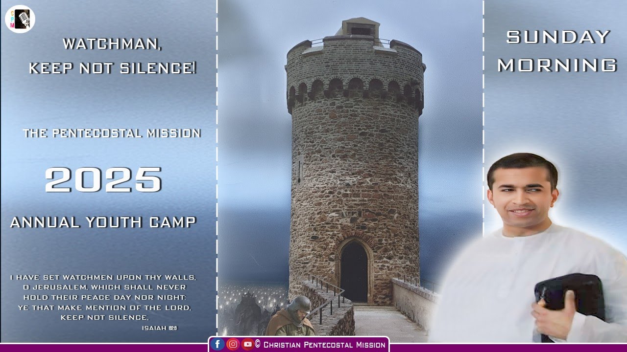 TPM Annual Youth Camp 2025 | Sunday Service | Pas Abraham Mathew | The Pentecostal Mission | CPM