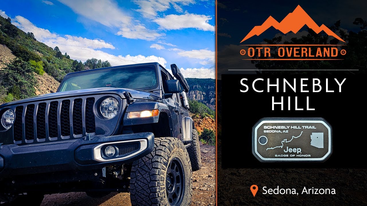 Schnebly Hill Trail Adventure - Jeep Badge of Honor in Sedona, AZ
