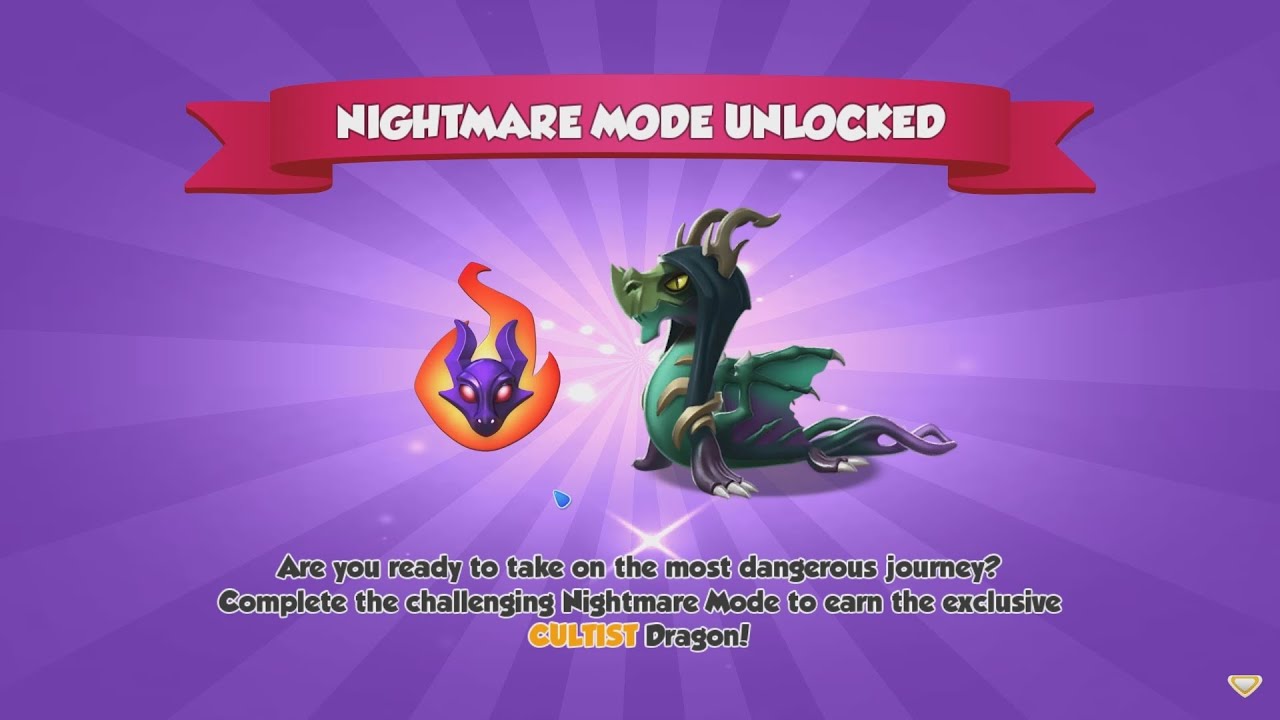 #DML [Big Update] - NIGHTMARE MODE UNLOCKED - Dragon Mania Legends