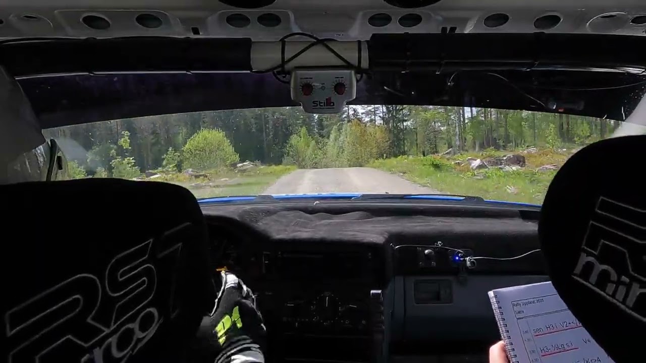 Rally Uppland 2025 SS3 Volvo 850 Grp.F