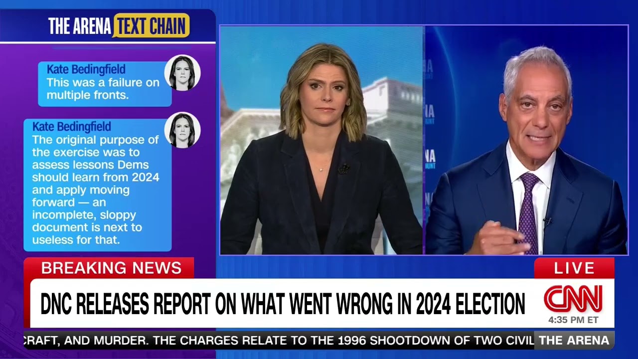 Кейси Хант из CNN ошеломлена тем, что в долгожданном отчете DNC упущена ключевая деталь