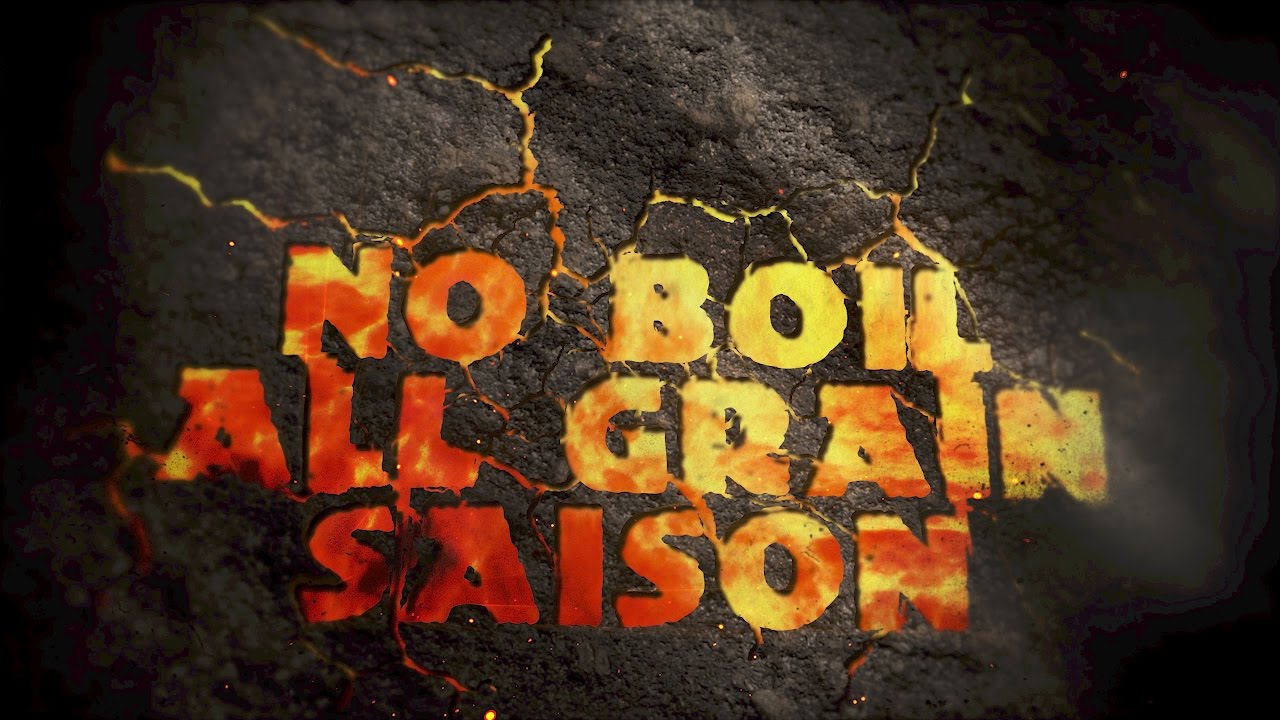 No Boil All Grain Saison Grainfather brew