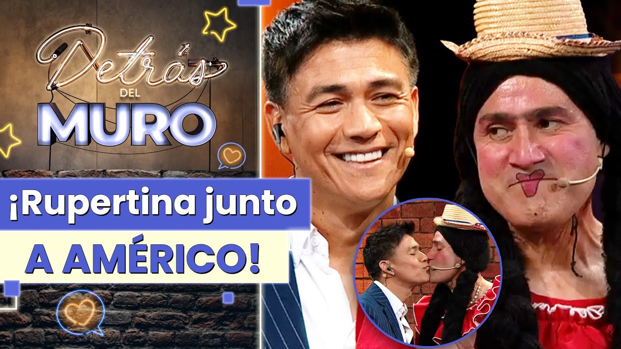 “ALÉRGICO, ¡A MORIR!”: El cómico encuentro de Rupertina y Américo en Detrás Del Muro 🧱