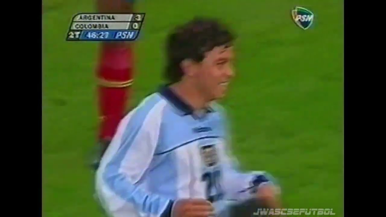 ARGENTINA VS COLOMBIA - TREMENDA SANDUNGA DEL EQUIPO DE BIELSA 2001