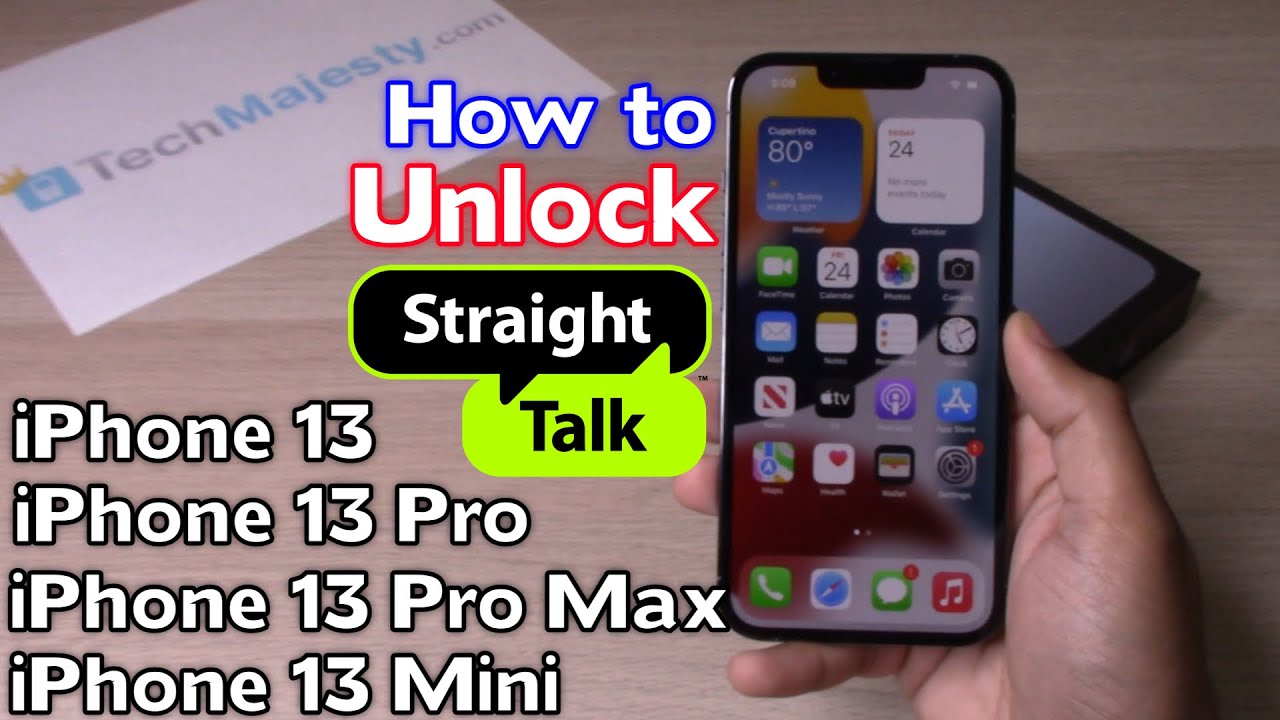 Как разблокировать Straight Talk на iPhone 13, iPhone 13 Pro, iPhone 13 Pro Max и iPhone 13 Mini