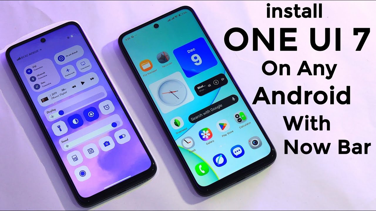 How to Install Samsung One UI 7.0 On Any Android | Convert Your Device into One UI 7 | UI Setup